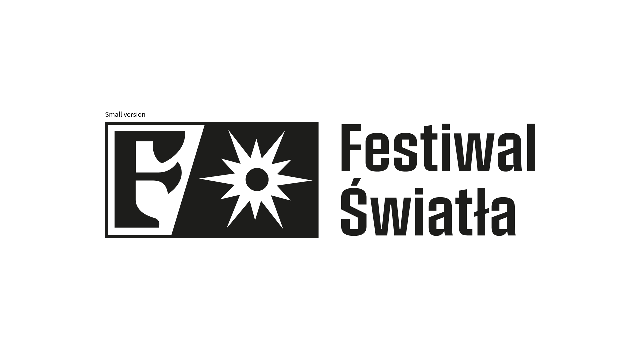 small version of Festiwal Światła logotype